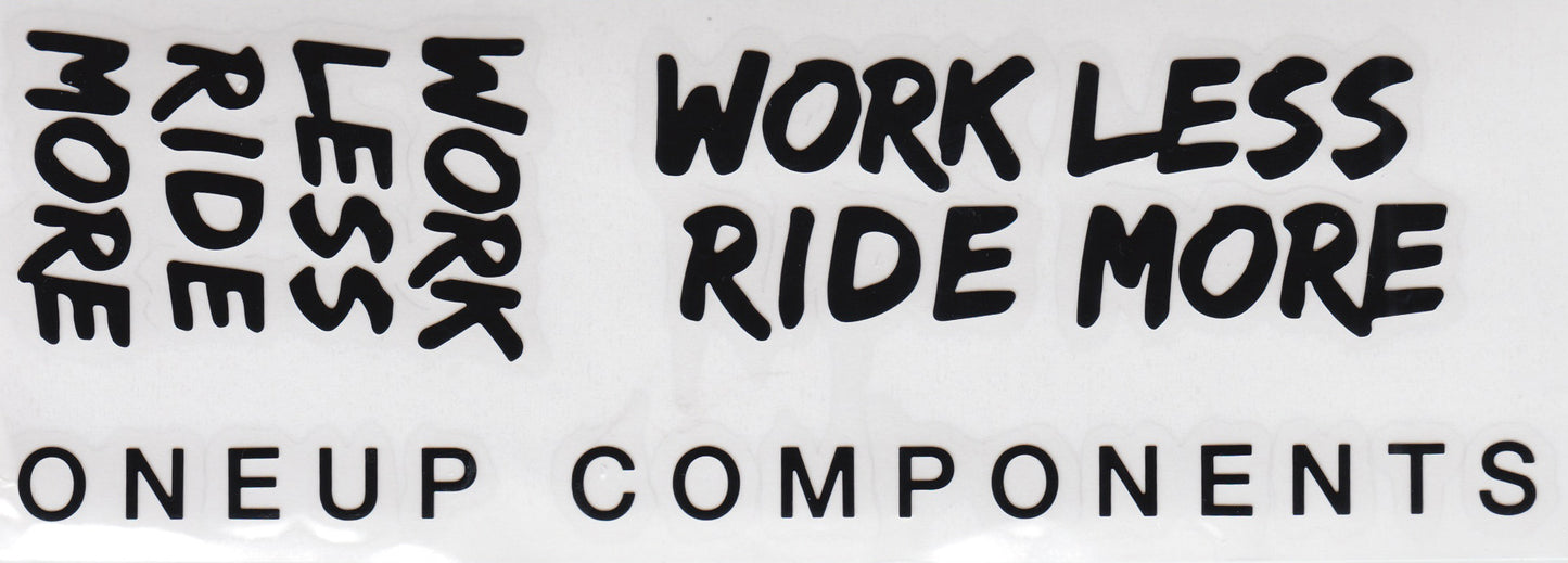 OneUp Components Riser Bar Decal Kits