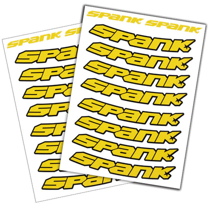 Spank Rim Decals