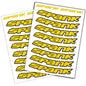 Spank Rim Decals