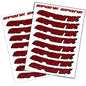 Spank Rim Decals