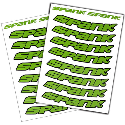Spank Rim Decals