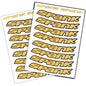 Spank Rim Decals