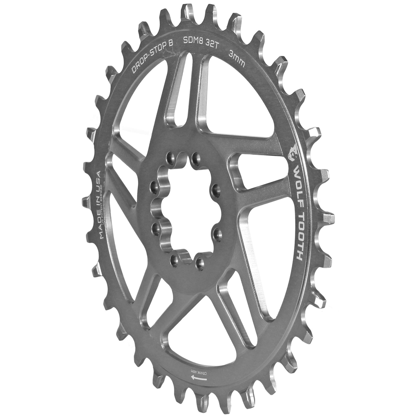 Wolf Tooth 8-Bolt Boost Drop-Stop B Rings