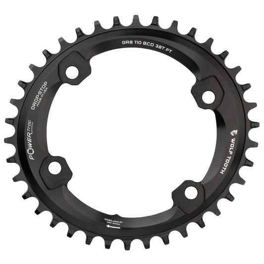 Wolf Tooth Elliptical Shim GRX 4x110BCD Chainring