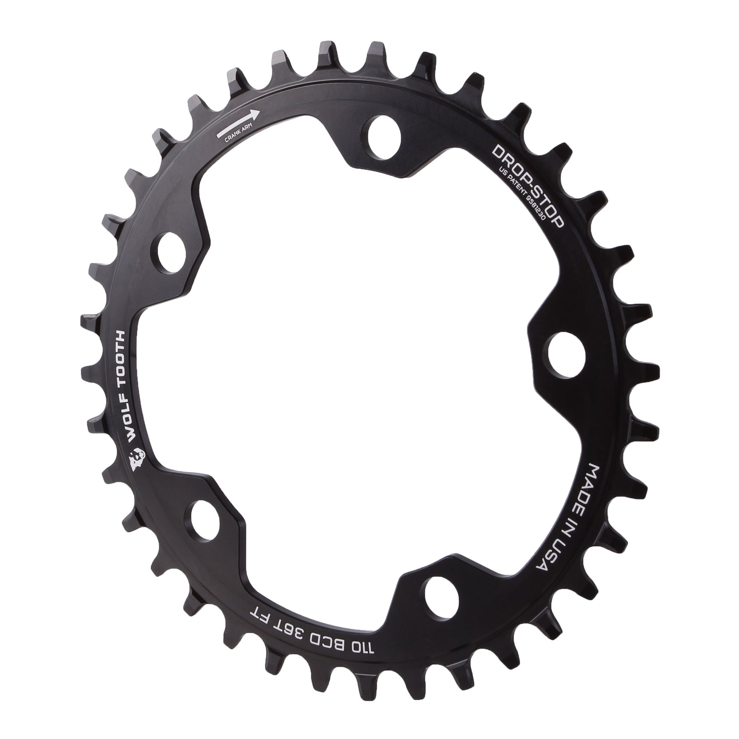 Wolf Tooth 5x110 CX/Road (Flat Top) Chainring