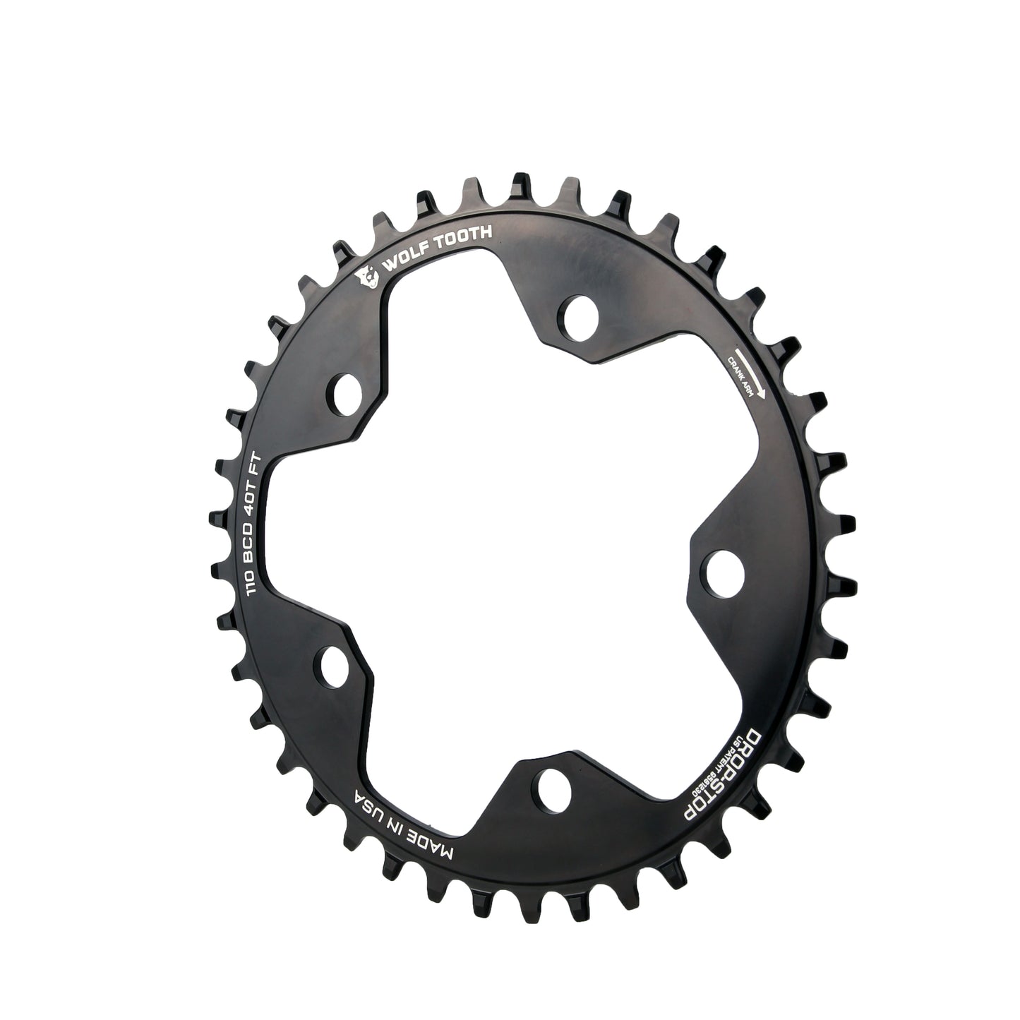Wolf Tooth 5x110 CX/Road (Flat Top) Chainring