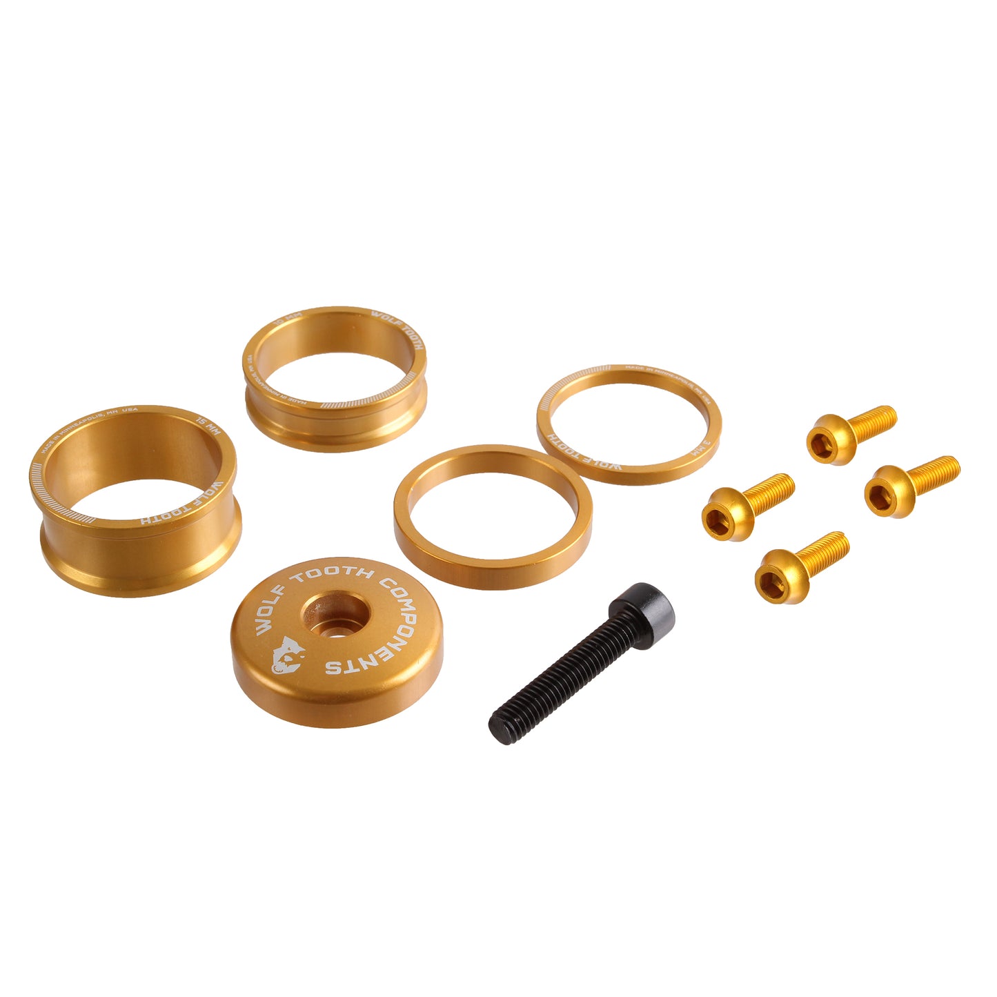 Wolf Tooth Anodized Bling Kit