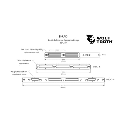 Wolf Tooth B-RAD System Bases