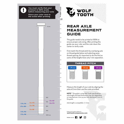 Wolf Tooth Replacement Rear Axles